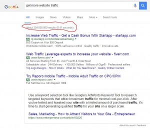 Get more website traffic