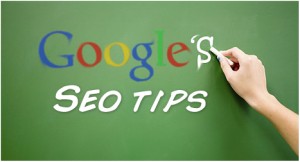 SEO advice straight from Google