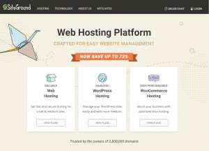 SiteGround is a website to register your domain name