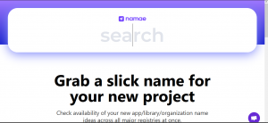 namae web app