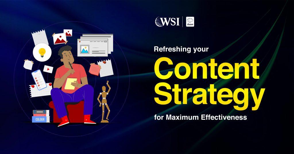 Refreshing your Content Strategy