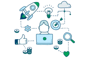 Engage with visitors to build your relationship​